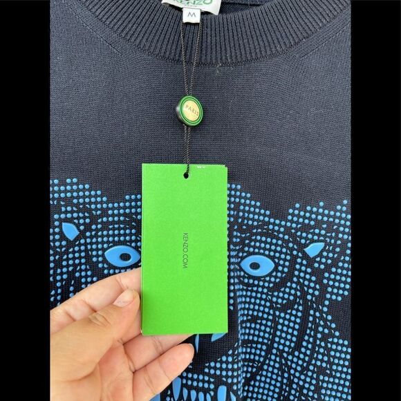 Kenzo midnigth blue sweater medium - Picture 5 of 11